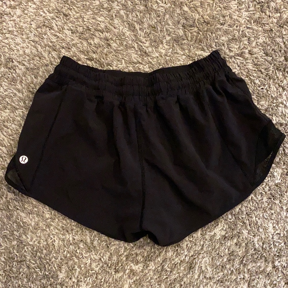 Black lululemon shorts